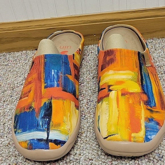UIN, men\'s Colorful Slip-On Shoes, Sz 10.5. NWOT Colorful Zone Malaga main image 9